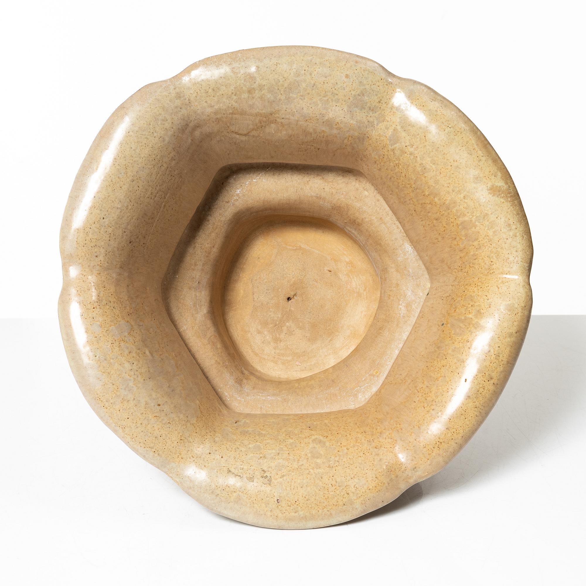 Allan Ebeling, a glazed ceramic bowl, Torshälla.