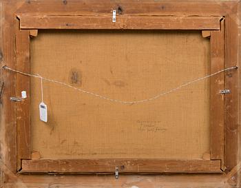 JOHAN JAKOB REINBERG, "A view of the river Aura in Turku".