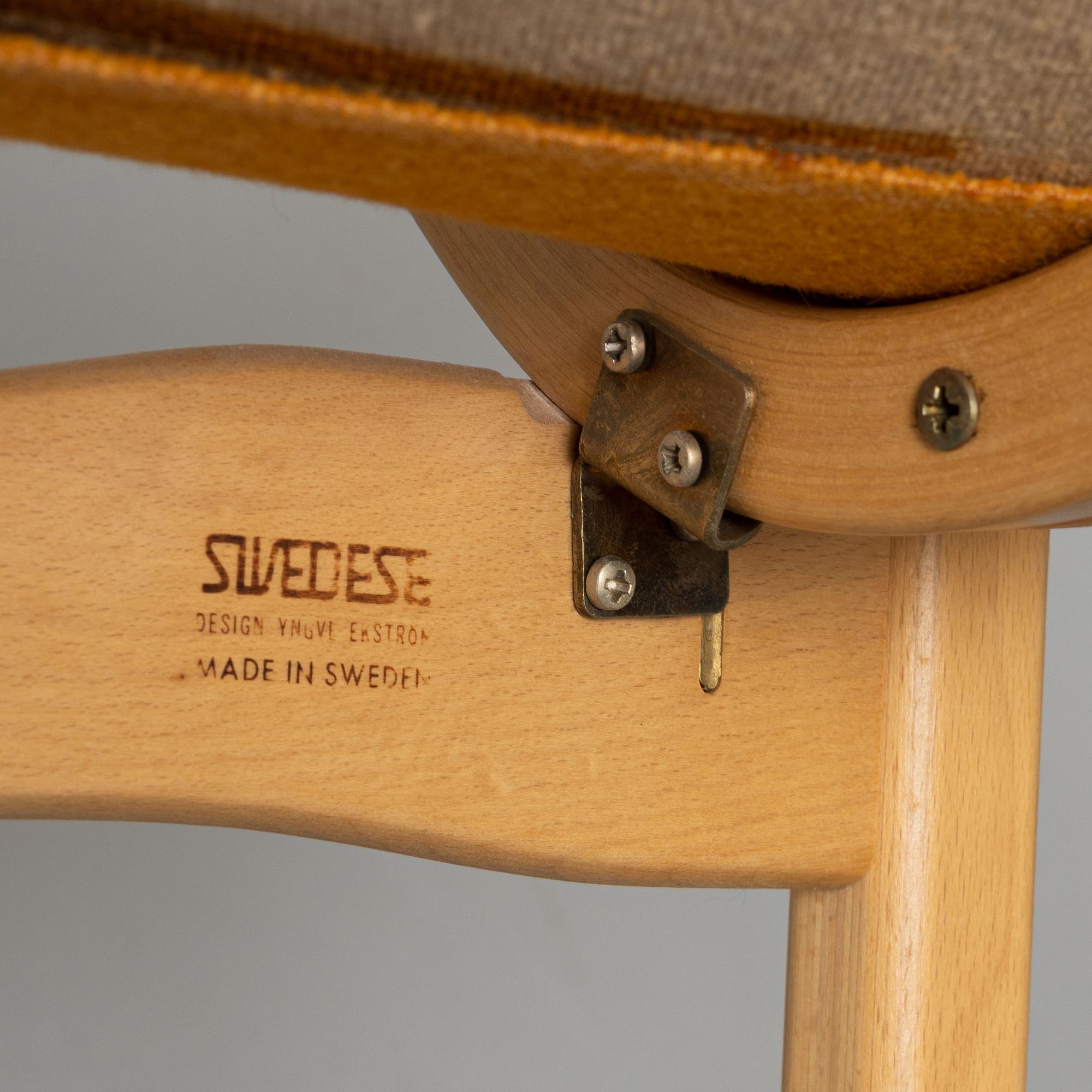 Yngve Ekström, fåtölj, "Laminett", Swedese.