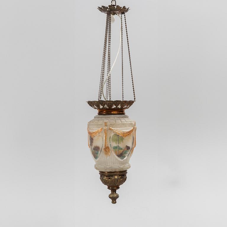 Ceiling lamp late 19th century.