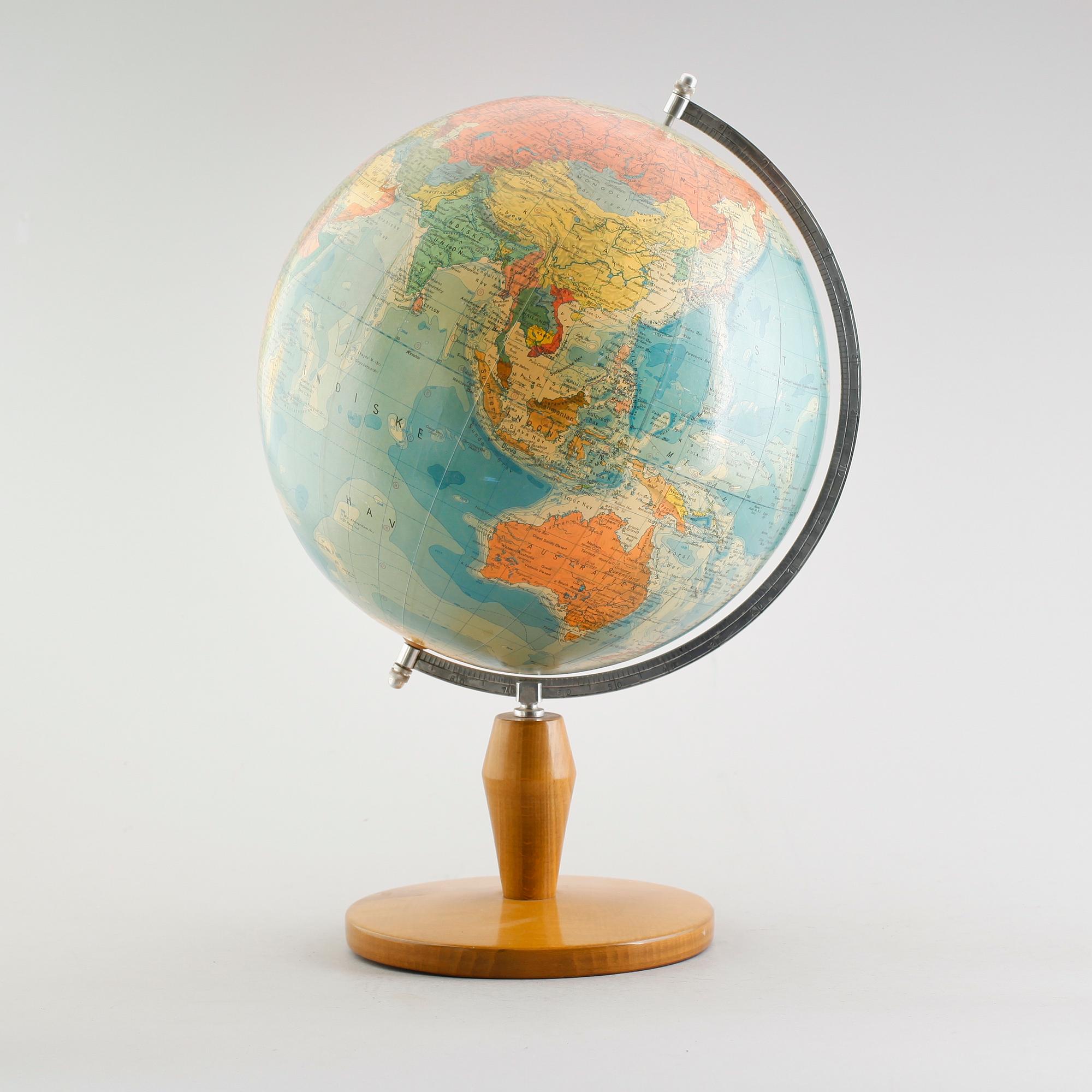 JORDGLOB, Räths, Danmark, 1900-talets andra hälft.