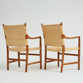 Hans J. Wegner, 10 karmstolar, Snickarmästare Johannes Hansen, Danmark 1940-50-tal.