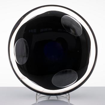 TIMO SARPANEVA,  glasskulptur, signerad Timo Sarpaneva, Iittala -84 C.