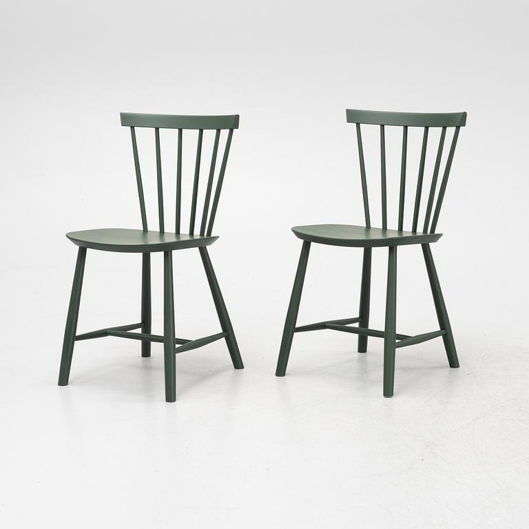 Poul M. Volther, A set of six J 46 chairs, FDB möbler.