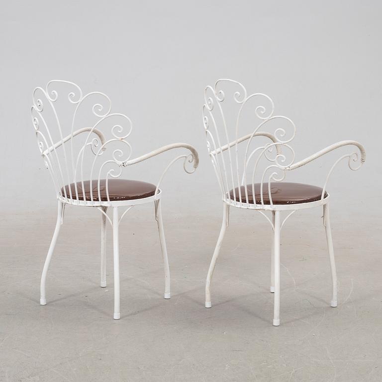 Trädgårdgrupp, 4 delar, 1900-tal.