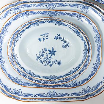 A Swedish Rörstrand 'Ostindia' dinner service, late 20th century and 21st century. (102 pieces).