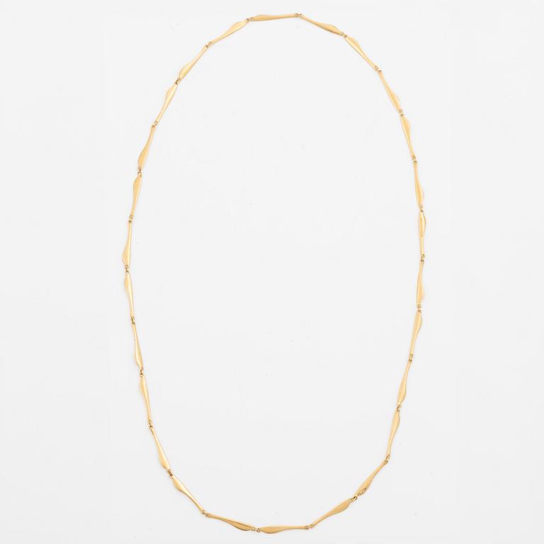 Lapponia, necklace, 18K gold, Finland 1981.