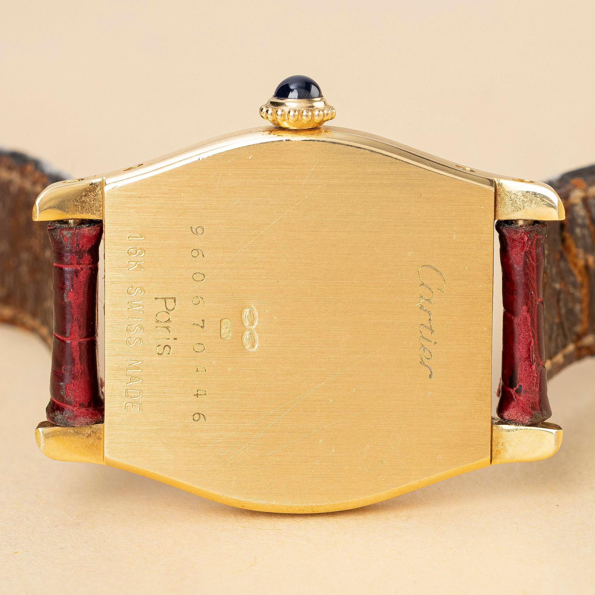 Cartier, Tortue, "Swiss Dial", ca 1980.