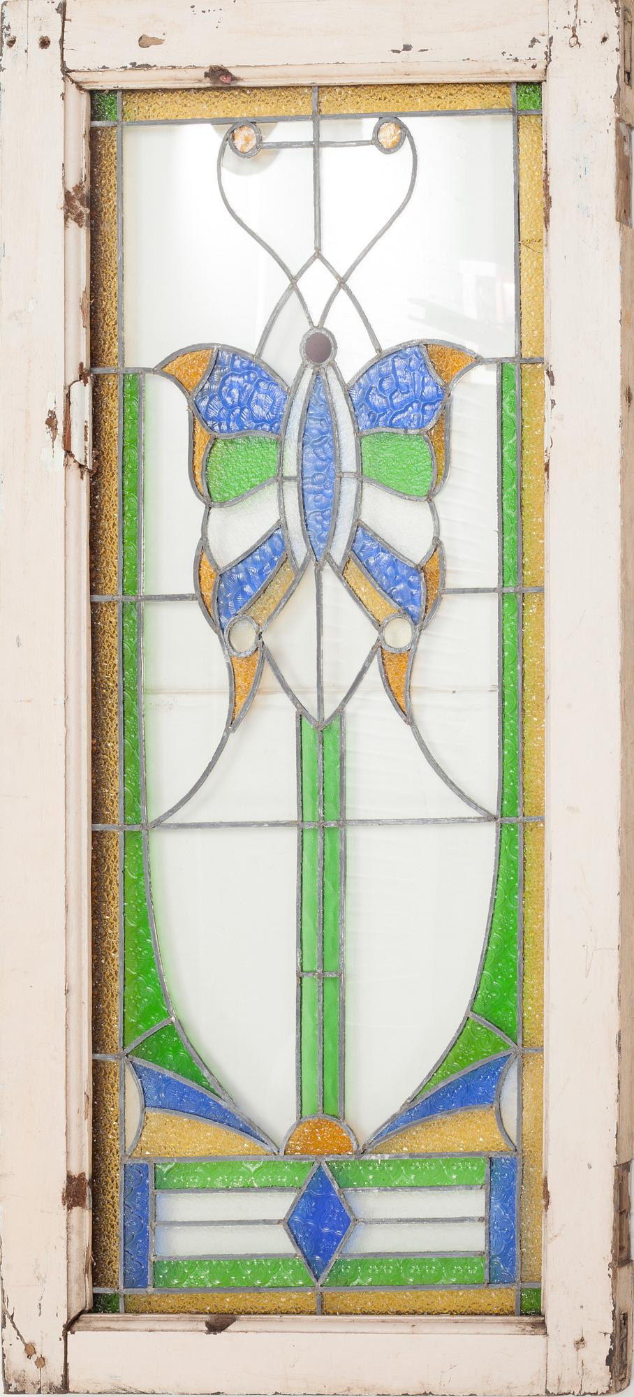 FÖNSTER, 4 st. Jugend, 1900-talets första hälft.