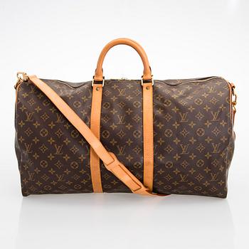 Louis Vuitton, "Keepall 55 Bandoulière", väska.