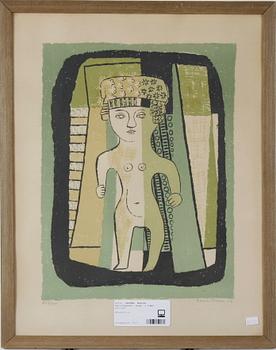 Esaias Thorén · THORÈN, ESAIAS, färlitografi, sign. o numr. 203/300 