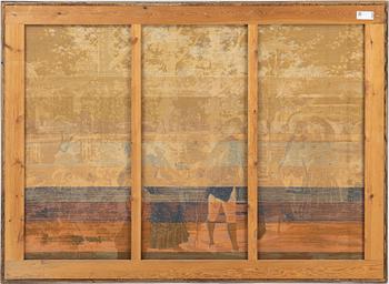 Alonso Pérez, after. Woven tapestry, machine-woven.