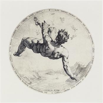 ROBERT MAPPLETHORPE, 2004, lithograph, numbered 96/100, blind stamp Deutsche Guggenheim.