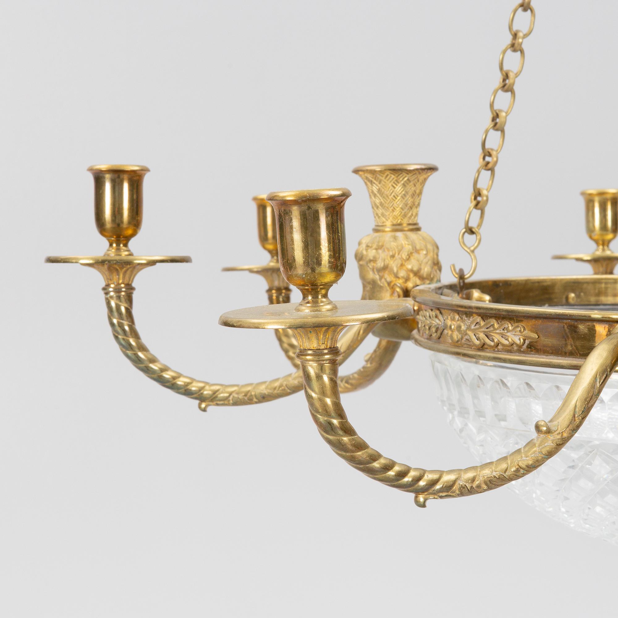 Ceiling lamp, second half of the 19th Century.