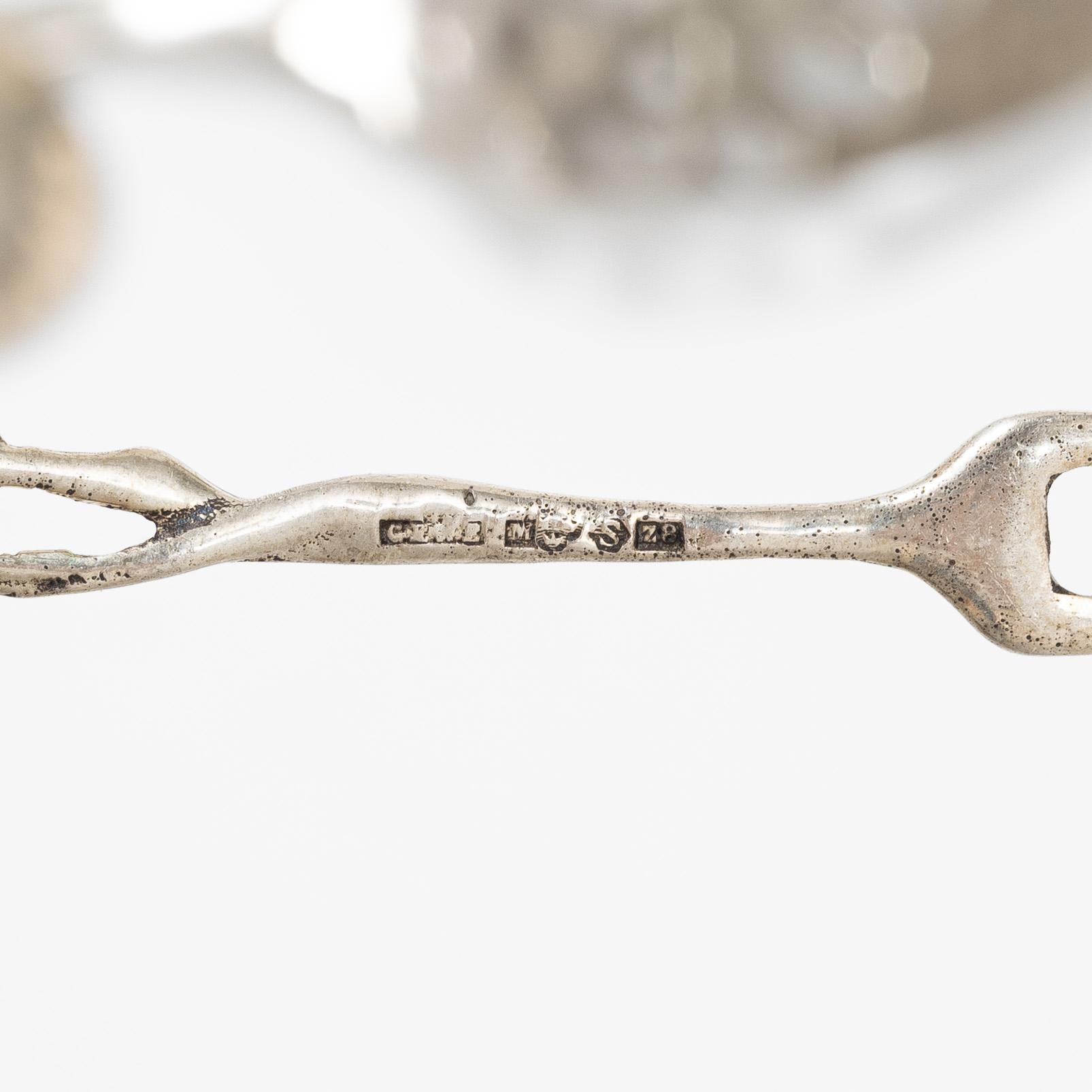 Bestick, 30 st, silver, mestadels Sverige, 1900-tal.