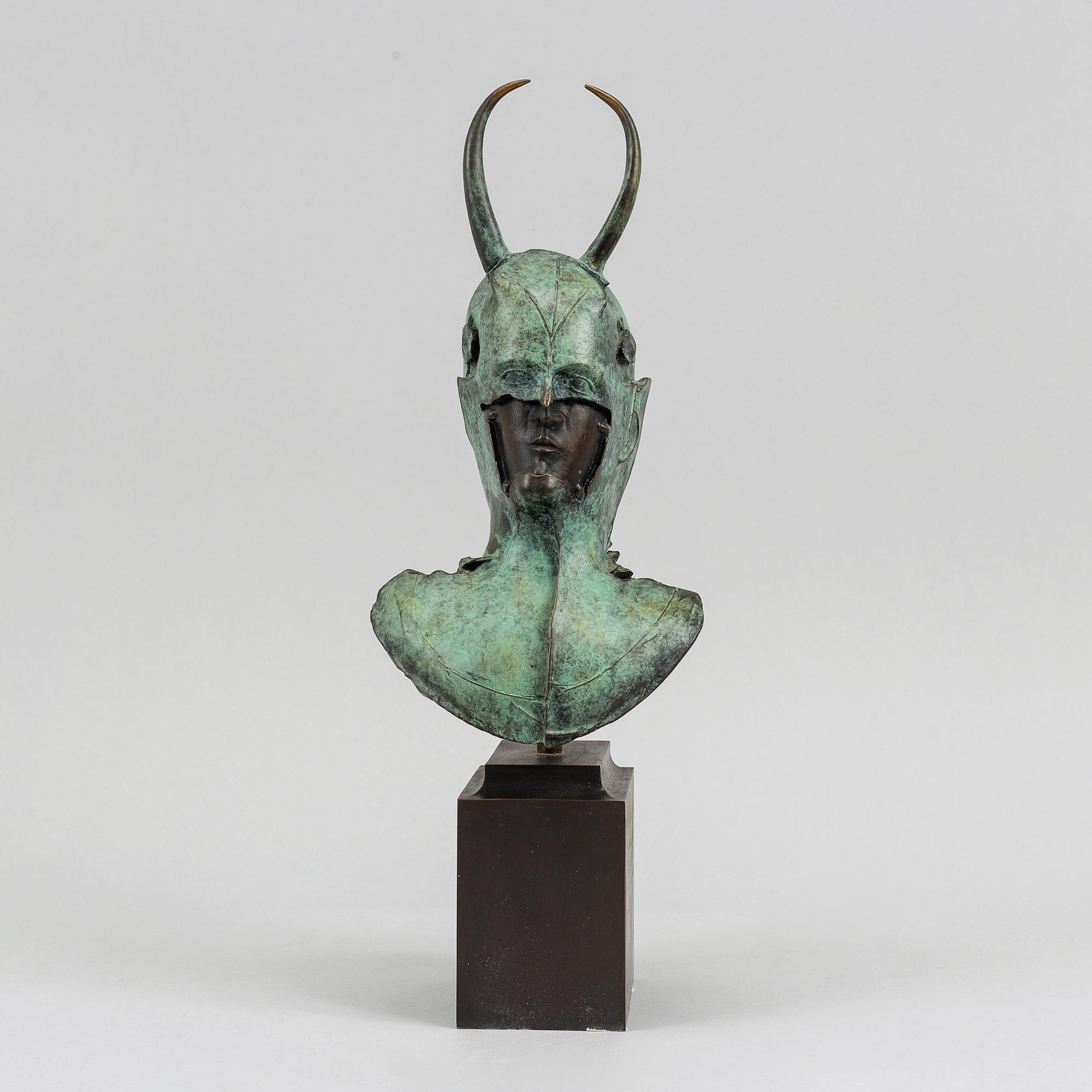 Paul Wunderlich, sculpture, bronze, 1989, signed 62/200.