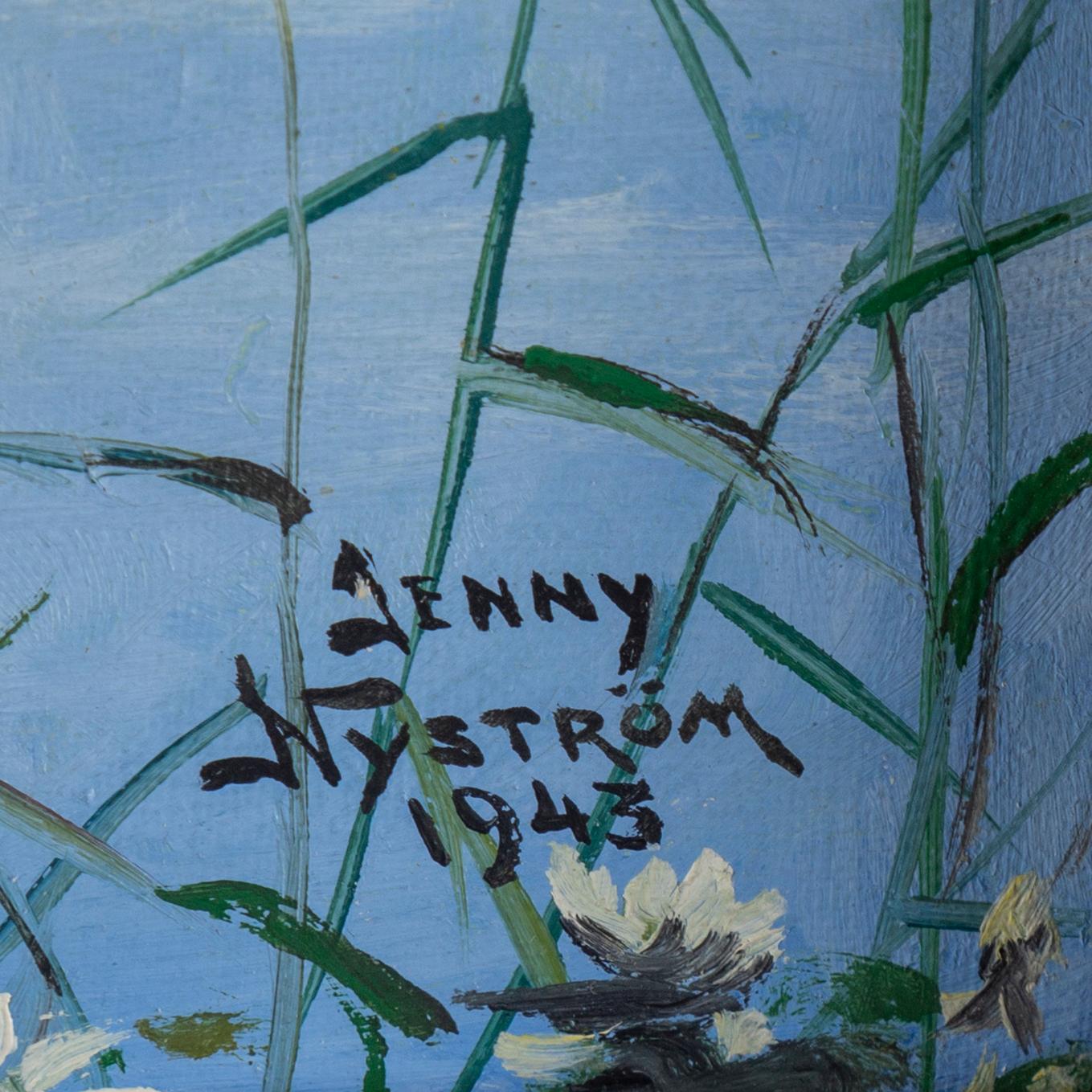 JENNY NYSTRÖM, oil on canvas, signed and dated 1943.