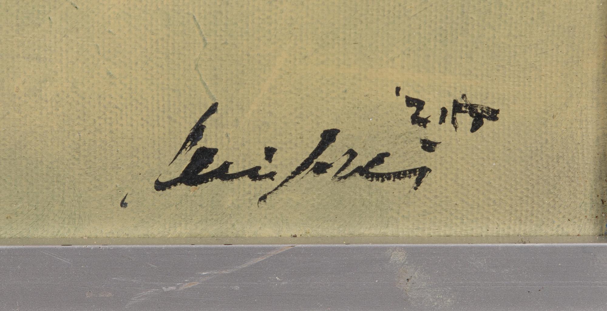 OLLI JOKI, oil on canvas, signed and dated 2015.