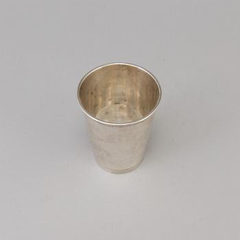 A SWEDISH SILVER BEAKER, W A Bolin, Stockholm 1961.