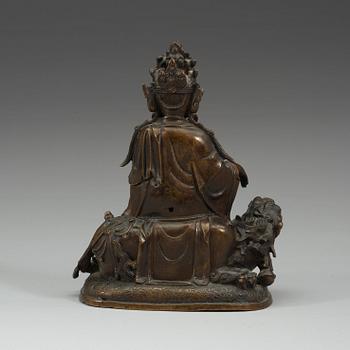 GUANYIN, brons. Sannolikt Qing dynastin.