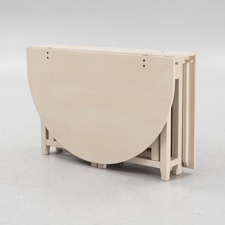 A 'Begslagen' gate-leg table from IKEA's 18th century series, 1990's.
