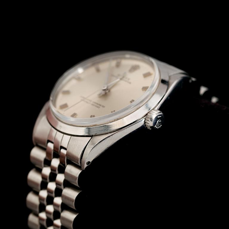 ARMBANDSUR, stål, Rolex, Oyster Perpetual, 1900-talets andra hälft.