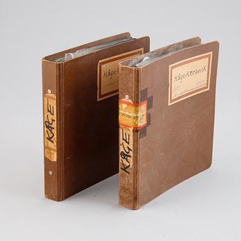 Wilhelm Kåge, two catalogues with models from Gustavsberg 1939.