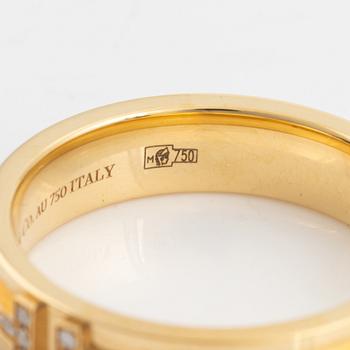 Tiffany & Co, Ring med briljantslipade diamanter.