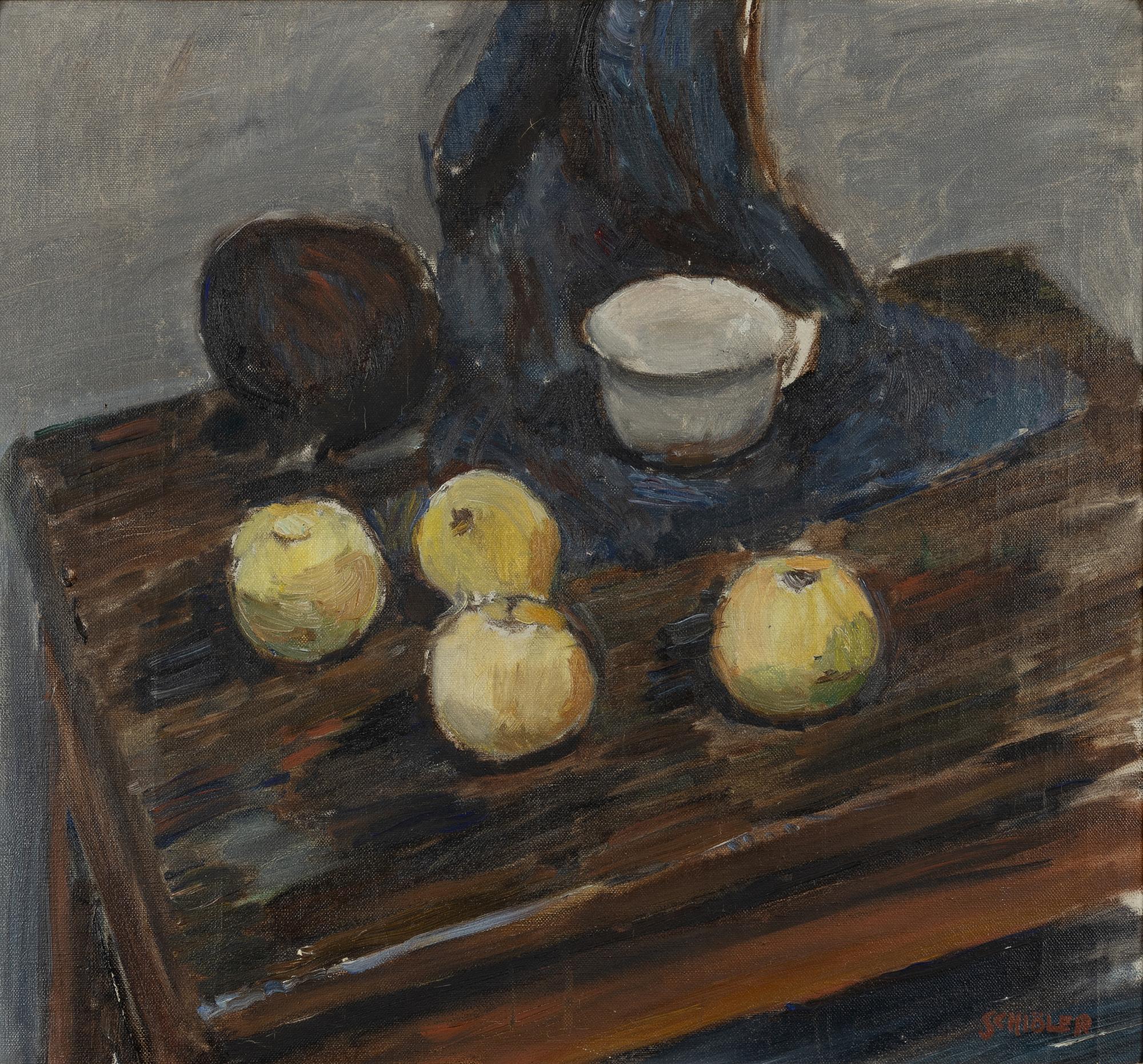 Inge Schiöler,  "Nature morte med kopp I".