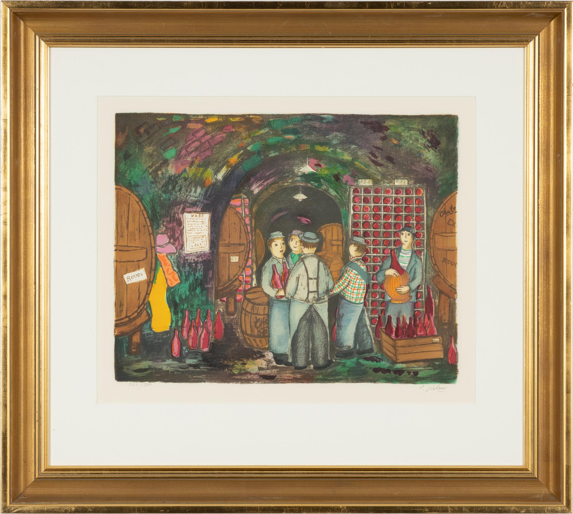 Lennart Jirlow, "Vinkällaren III".