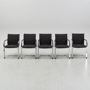 Burkhard Vogtherr, a set of five 'Independence' chairs for Fritz Hansen.
