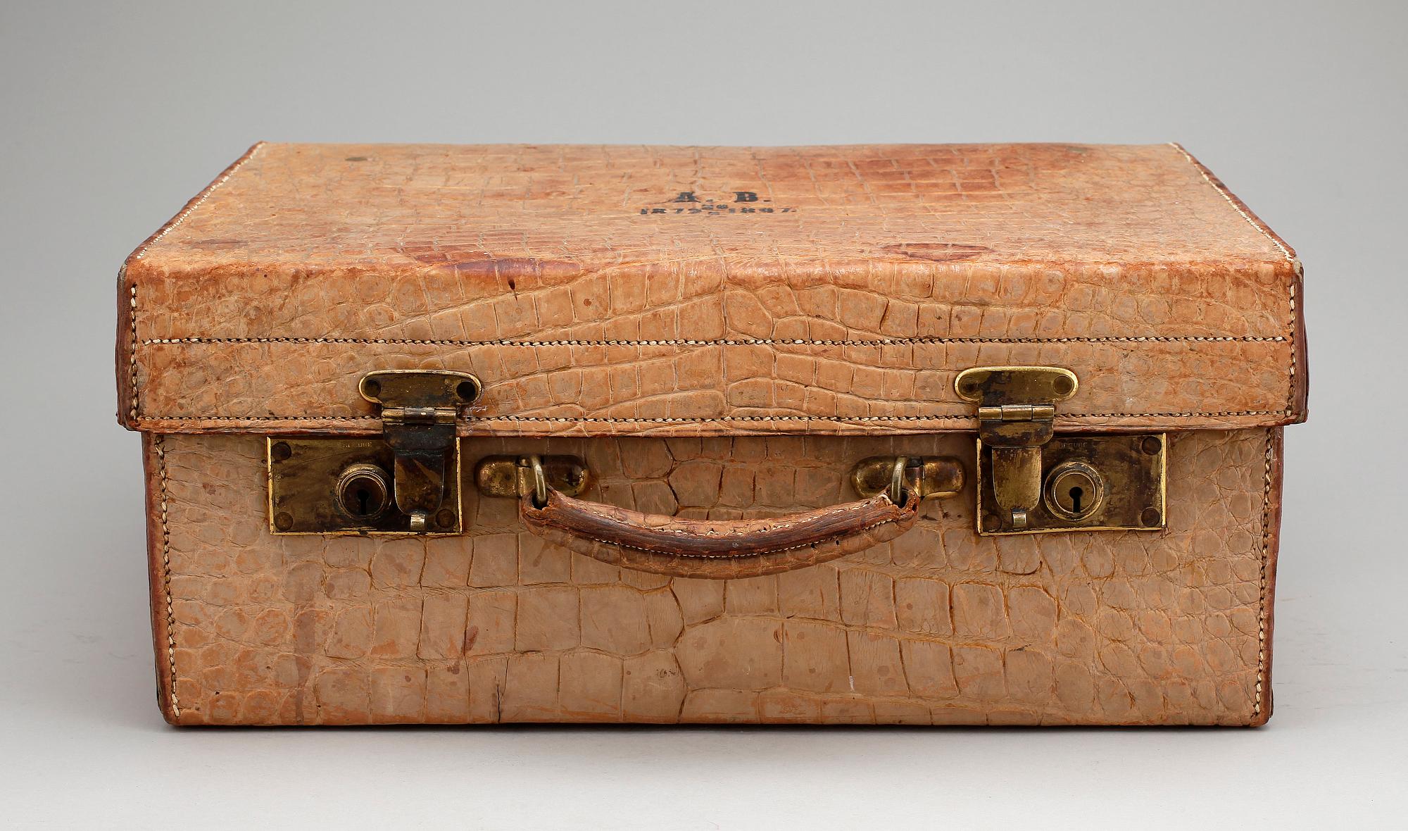 RESVÄSKA/NECESSÄR, 1890-tal.