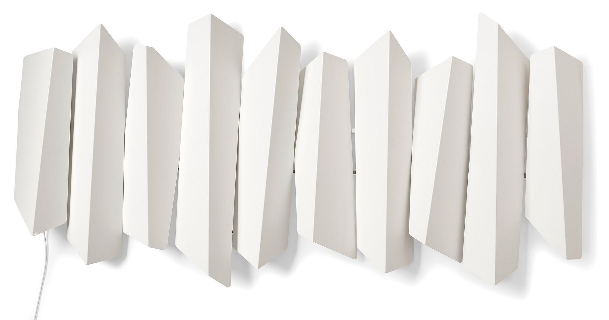 Mario Torregiani, a monumental "Leda" light sculpture/wall lamp, Italy, 1980s-90s.