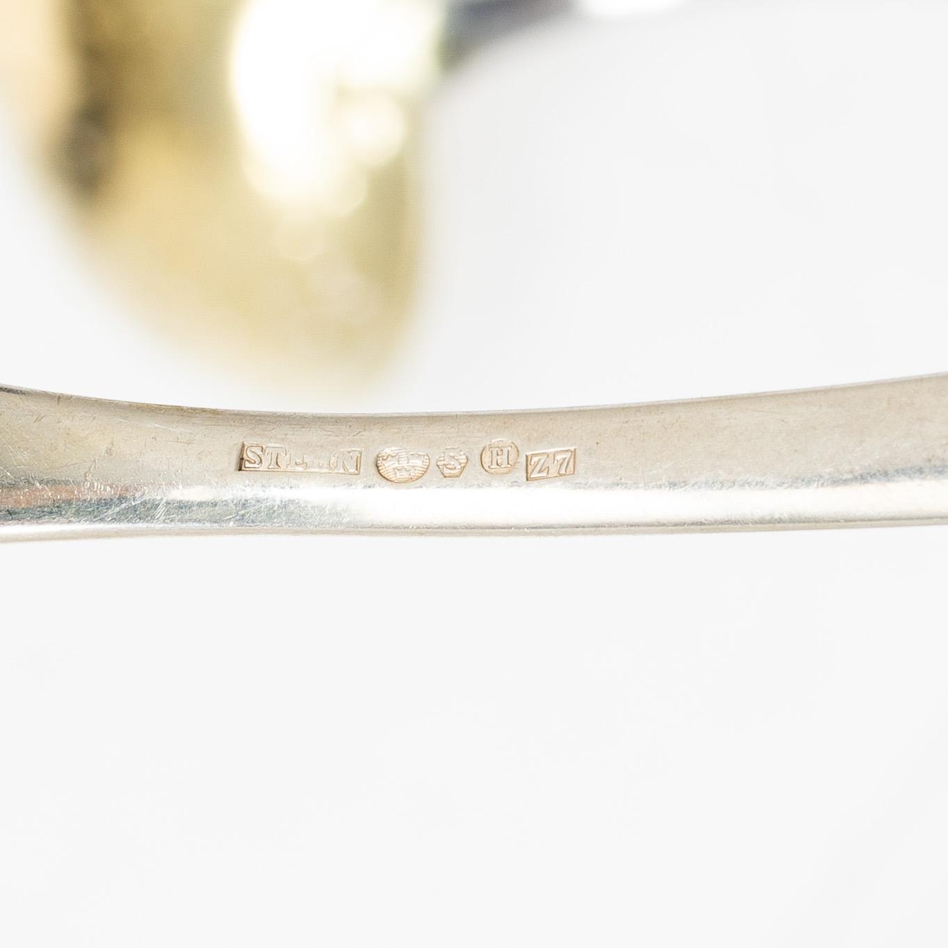 An 18 piece silver cutlery service, including Stehn M B, Halmstad 1926.