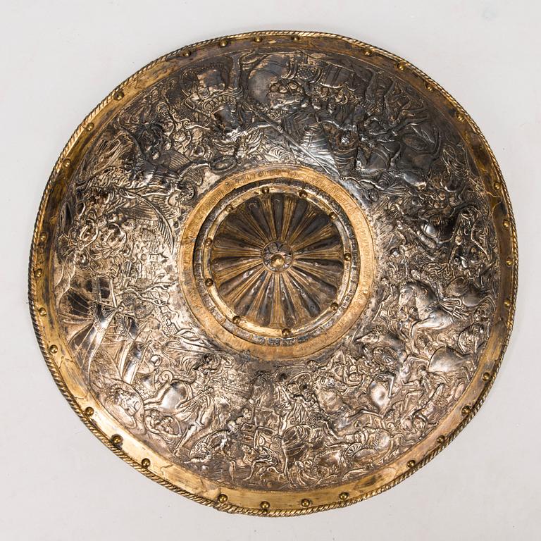 A metal Shield from the latter half of the 19th Century.