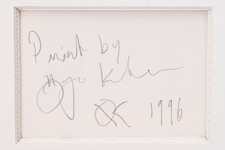 Christer Strömholm, "Kyssen, Paris", 1962.