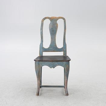 A 19th century  Folk Art chair.