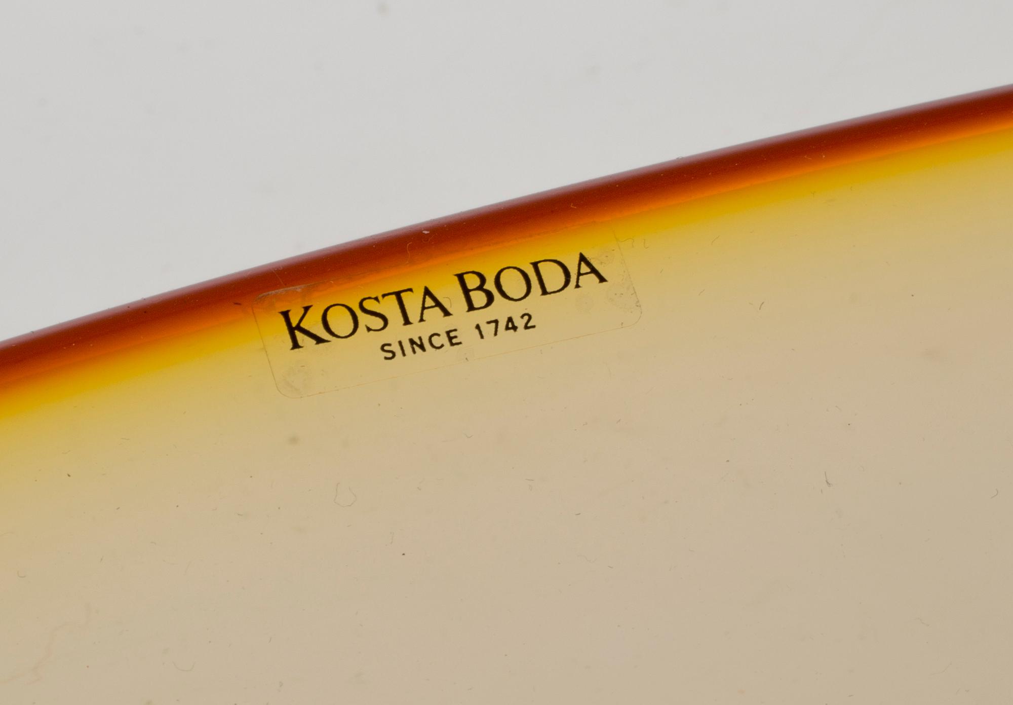 FAT, glas, Göran Wärff, Kosta Boda.