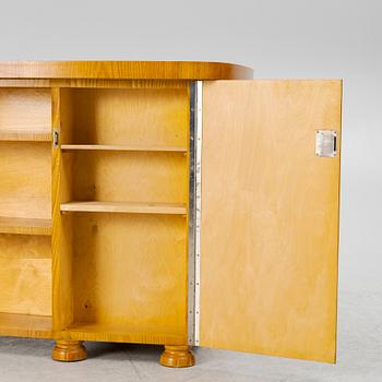 Skrivbord med bokhylla, Swedish Modern, 1940-tal.