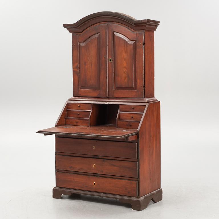 A 18th/19th writing cabinet.