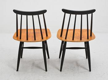 STOLAR, 2 st, "Fanett", Ilmari Tapiovaara, Edsbyverken, 1950-tal.