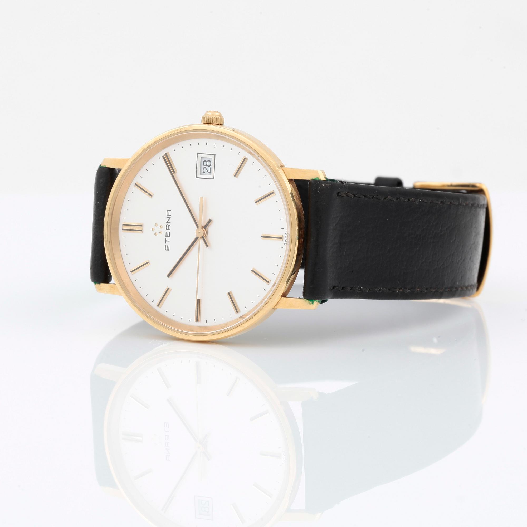 ARMBANDSUR, 18K guld , Eterna.