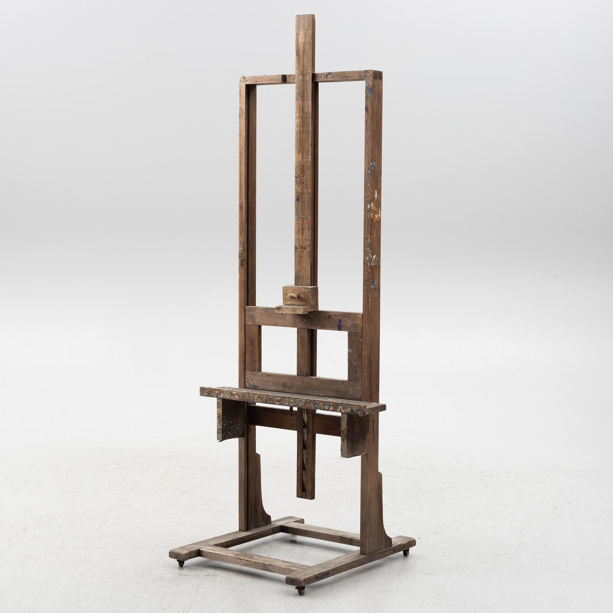 Easel, around the year 1900.