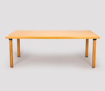 Alvar Aalto, ruokapöytä / neuvottelupöytä, malli E86, Artek, 1960/70-tal.