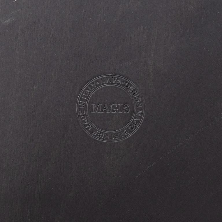 Marc Berthier, a set of four 'Aviva' chairs, Magis, Italy.