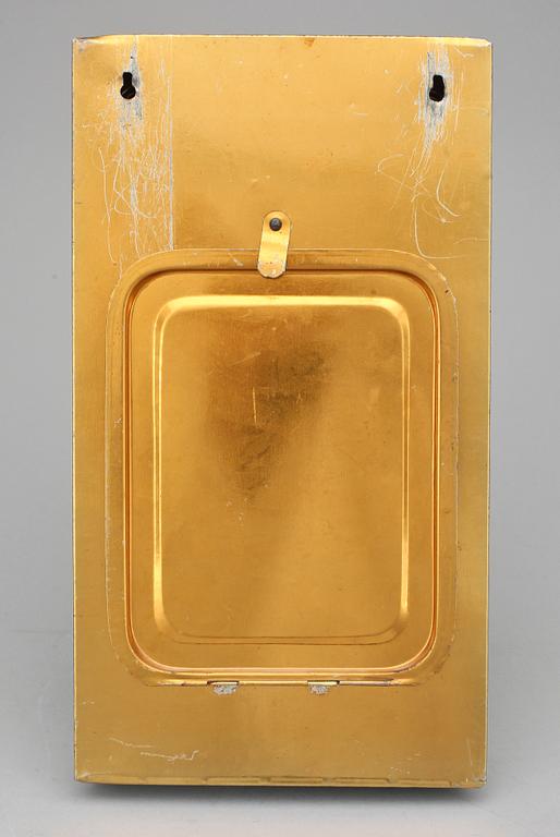 INKÖPSTAVLA TILL HUSHÅLLET, plåt, 1930/40-tal.
