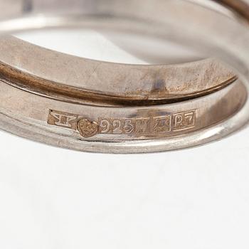 Elis Kauppi, ring, kalcedon, silver.