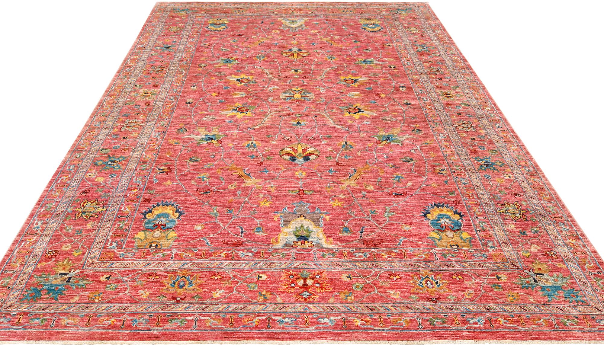 Matta, orientalisk med Shah Abbas mönster, ca 295 x 196 cm.