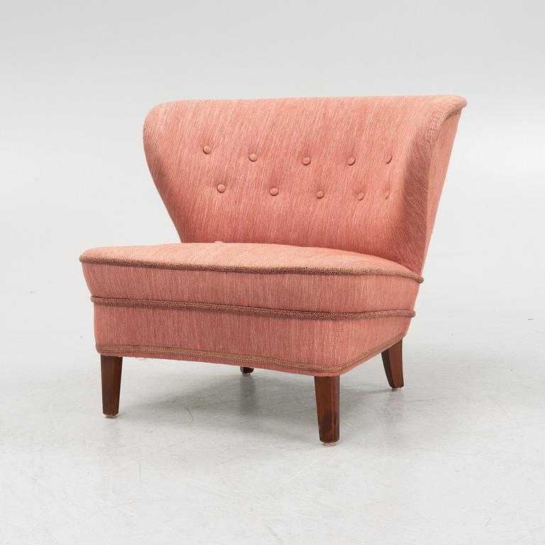 Gösta Jonsson, armchair, Swedish Modern, 1940s.