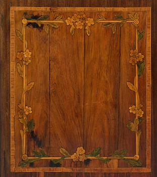 A Gustavian marquetry commode attributed to J. Hultsten (master in Stockholm 1773-94).